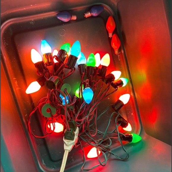 🔥🔥. 3 Strings vintage lights - Picture 3 of 5